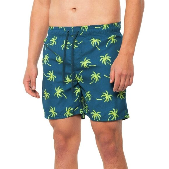 burnside Other - NWT BURNSIDE APPAREL Volley Beach Shorts Palm Print Swim Trunks